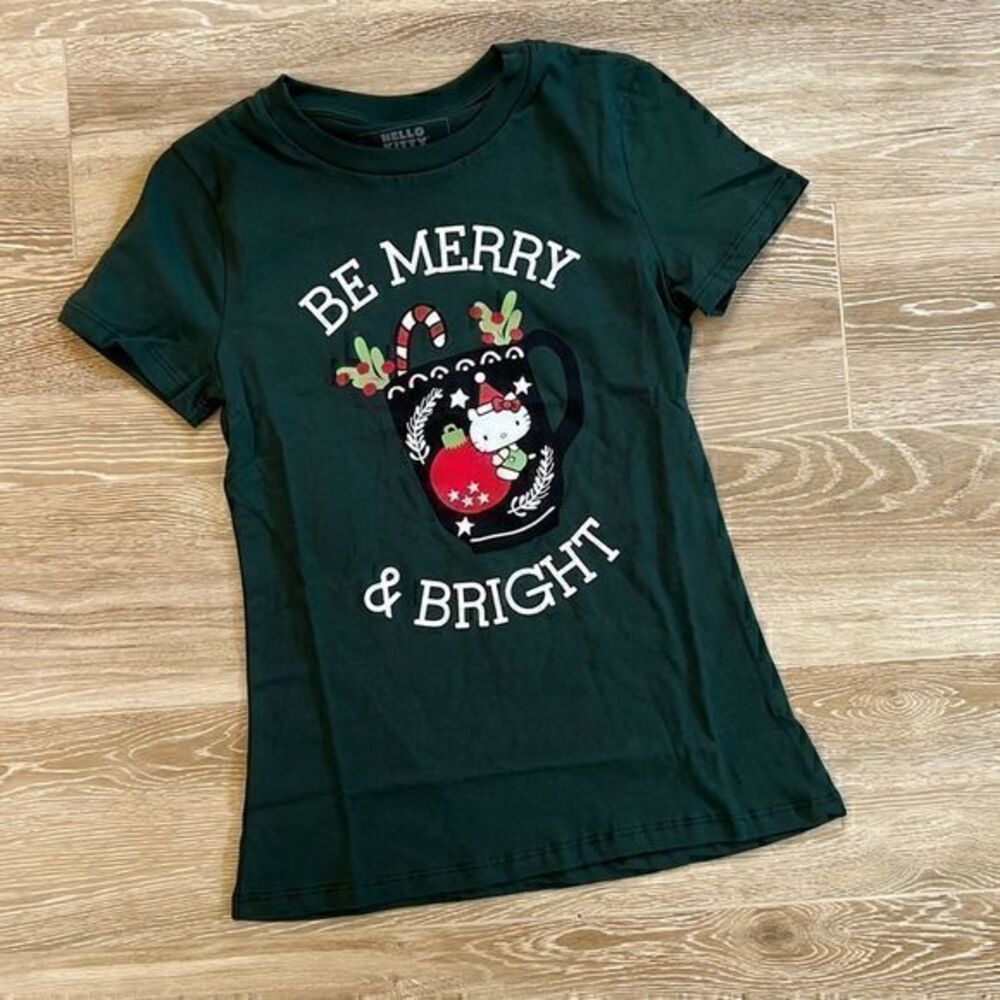 Hello Kitty x Unique Vintage Merry Bright Tee XS